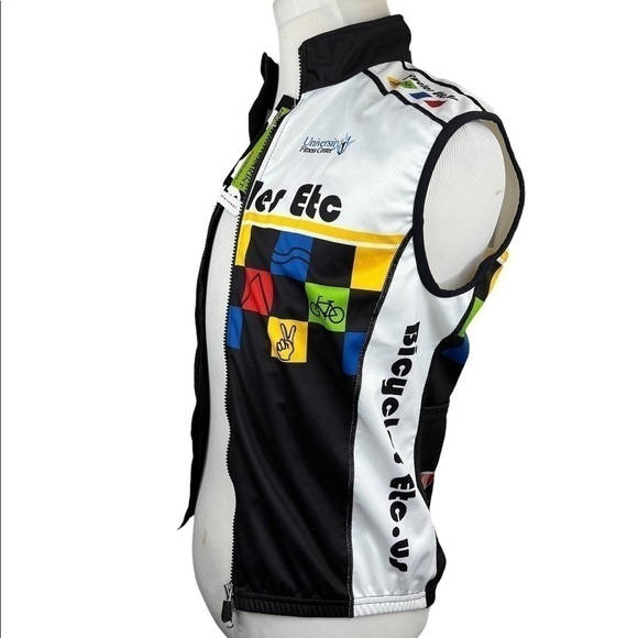 Garneau Men’s Bicycles Etc. Cycling Team Wind Vest - Picture 6 of 14